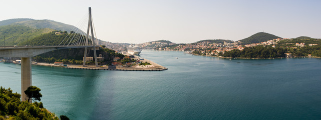 Fototapeta premium Panorama of Dubrovnik, Croatia