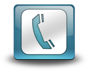 Light Blue 3D Effect Icon 
