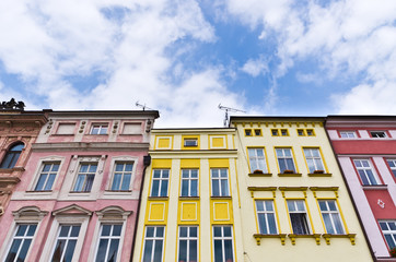 Obraz premium Tenement houses