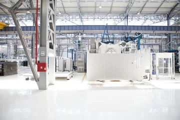 Photo sur Plexiglas Bâtiment industriel industrial machinery robotic machine