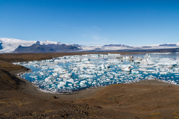 Gletscherlagune Jökulsarlon, Island