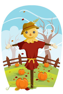 Scarecrow for Fall harvest