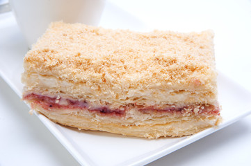 Cake on plate