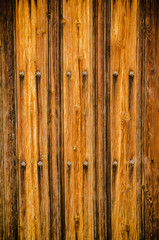 Weathered wooden door texture background