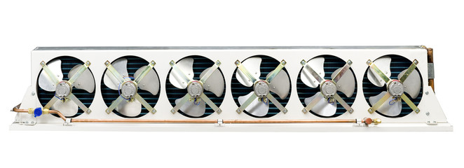 Air condenser unit, air condition cooling systems in bus
