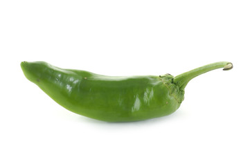 Green pepper isolated