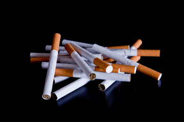 Haufen Zigaretten