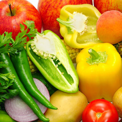 fruits and vegetables © Serghei V