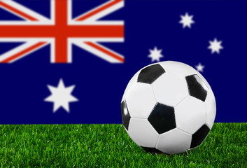 Naklejka premium The Australian flag