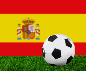 The Spanish flag