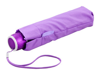 Taschenschirm in H&uuml;lle, lila