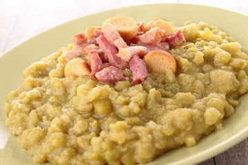 split pea and bacon