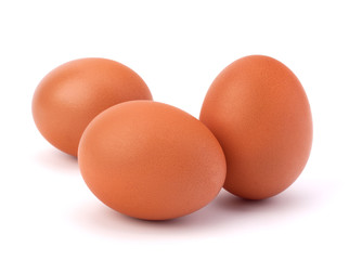 three eggs