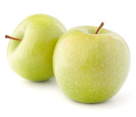 two green apples