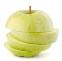 apple green sliced