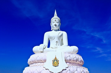 White buddha.