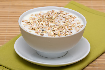 Delicious and healthy granola or muesli