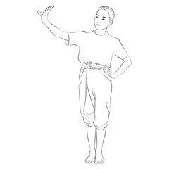 The Thai national dances