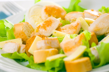 Chicken Caesar salad