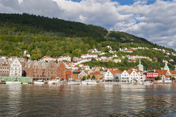 Fototapeta na wymiar Bergen (Norwegia)