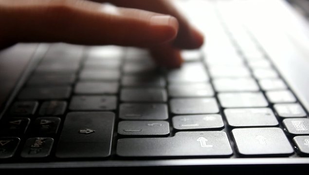 Teclado de un port&aacute;til