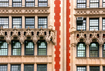 Neogotisches Gebäude in Manhattan, New York City