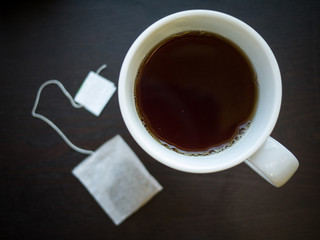Cup of tea from above