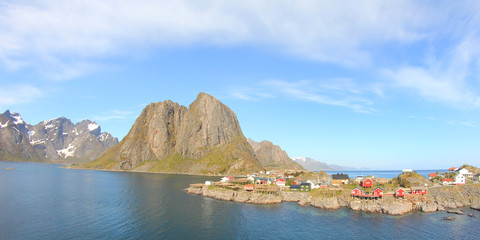 Fototapeta premium The island of Hamnøy