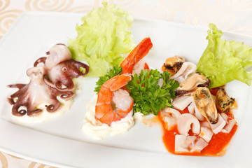 seafood appetizer
