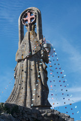 Baiona Statue of the Virgin Mary back view