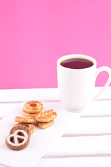 coffee and cookies