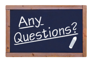 Obraz premium Any Questions #120927-002