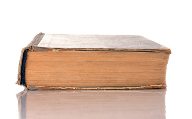 Old book on a white background