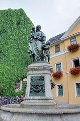Fototapeta na wymiar statue allemande