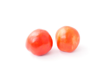 Tomato isolated on white background