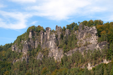 Fototapeta na wymiar Bastion - Elbsandsteingebirge