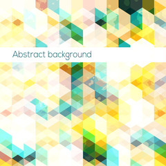abstract triangle background