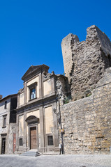 Church of St. Spirito. Tarquinia. Lazio. Italy.