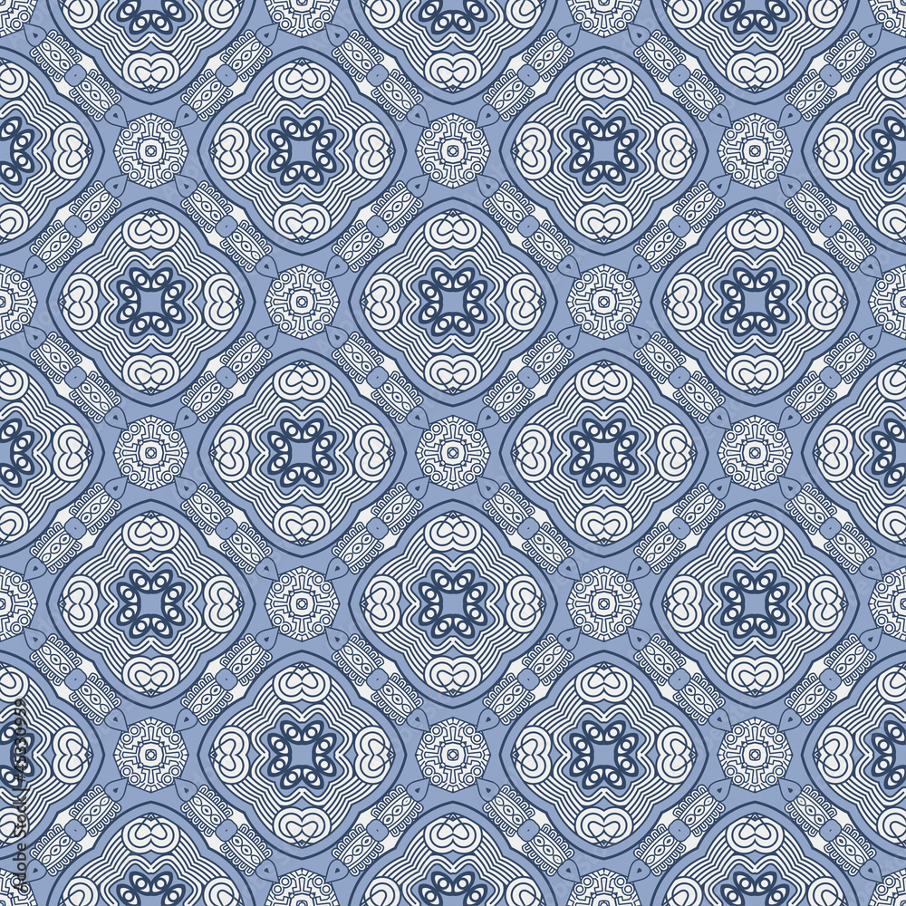 Poster decorative retro pattern