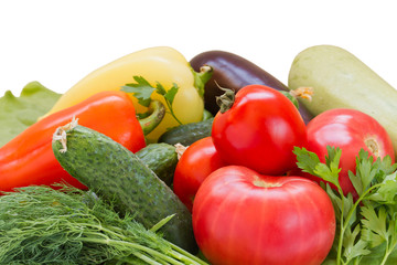 Assortment of fresh vegetables