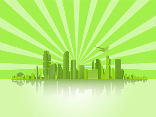 Big City (Town),Vector,Background,Business