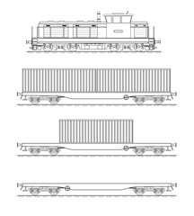 Container train