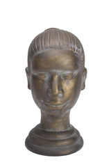 Obraz premium female head in ceramic,India