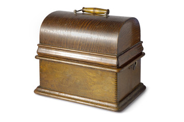 Wooden Box With Handle