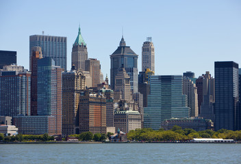 Fototapeta na wymiar Lower Manhattan