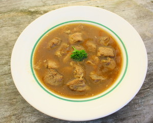 viande de porc sauce soja