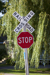 Railroad Crossing Sign