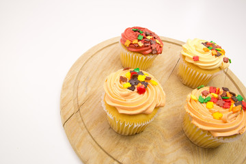 Cupcakes fall decoration