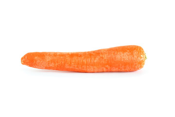 Carrot On White