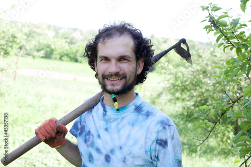 man with a hoe man with a hoe